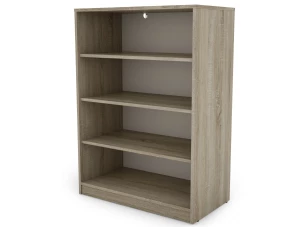 Polovysoký regál Carlos, dub sonoma, šírka 75 cm