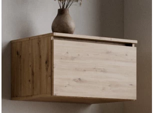 Nástenná skrinka Asko Living, 60 cm, dub artisan
