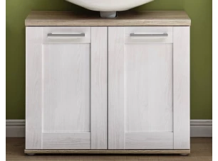 Kúpeľňová skrinka pod umývadlo Romance, smrekovec/dub