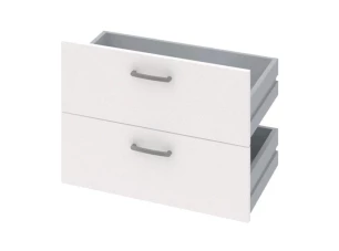 Sada zásuviek (2 ks) Mega 180, biela