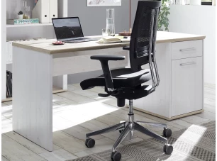 Písací stôl Romance, smrekovec/dub