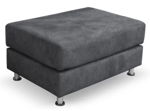 Taburet Universal, tmavo šedá látka