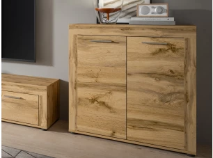Komoda 2dverová Jana, 80 cm, dub wotan