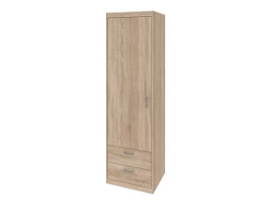 Úzka skriňa so zásuvkami Mega 14, dub sonoma