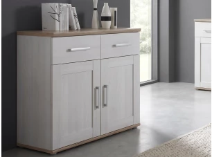 Komoda Romance, smrekovec/dub