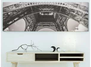 Obraz na plátne Eiffel, 150x50 cm