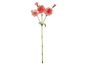 Umelá kvetina Karafiát 55 cm, ružová