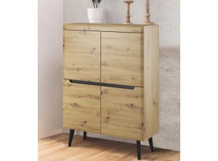 Úložná skrinka Nordi, dub artisan