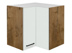 Horná rohová kuchynská skrinka Avila, dub lancelot/krémová,šírka  60 cm