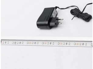 LED svetelný pás (140 cm) farba svetla teplá biela