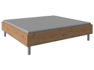 Posteľ Easy Plus 180x200 cm, dub artisan, komfortná výška