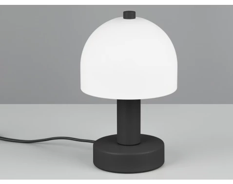 Stolná lampa Glenn, čierna%