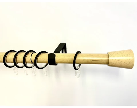 Garnyža Jana 100-190 cm, imitácia bukového dreva%
