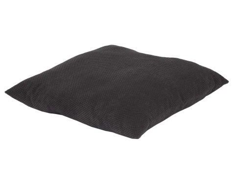 Dekoratívny/sedací vankúš Piano 58x58 cm, antracitový%