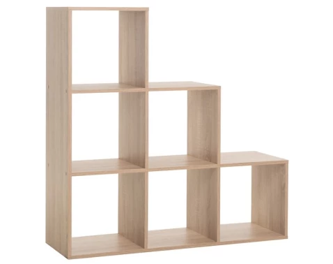 E-shop Regál so 6 priehradkami Udine, dub sonoma%
