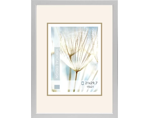 E-shop Fotorámik Giulia 21x29,7 cm, strieborný%