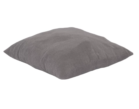 Dekoračný/sedací vankúš Piano 58x58 cm, strieborný%