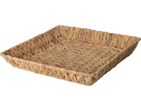 Pletený košík 34x34 cm, vodný hyacint%