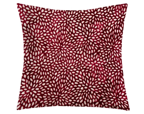 Dekoračný vankúš Maria 45x45 cm, červený%