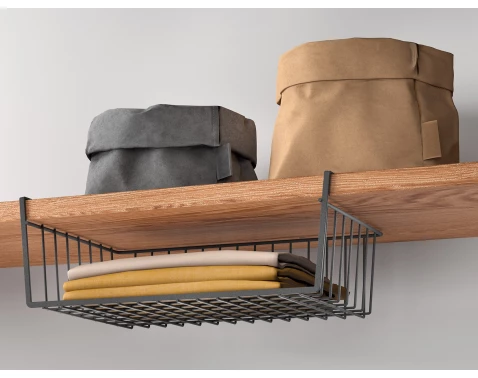 E-shop Závesný kôš Lava TouchTherm 40 cm, čierny%