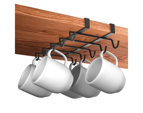 E-shop Závesný držiak na hrnčeky Lava TouchTherm 28 cm, čierny%