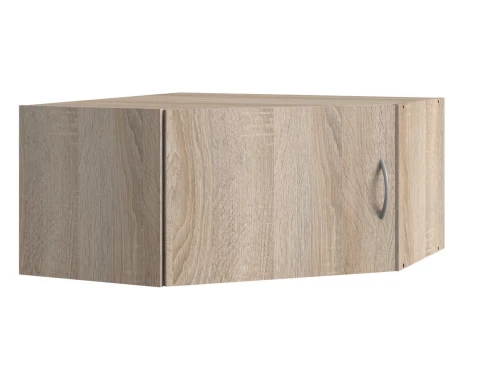 E-shop Rohový skriňový nadstavec Multiraum, 80 cm, dub sonoma%