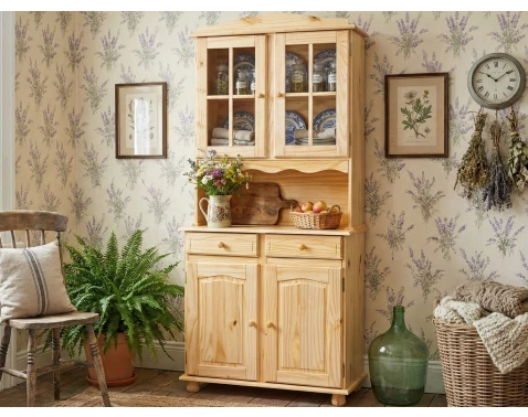 Asko - Nábytok Vitrína In-Alicante, Borovica%