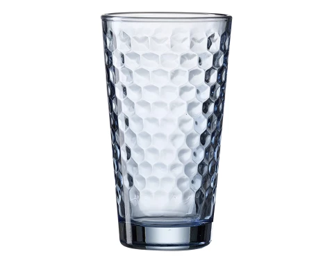 Pohár Favo 400 ml, modrá%