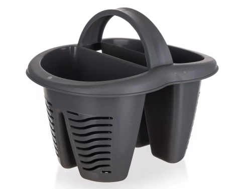 E-shop Odkvapkávač na príbory myKitchen, antracit%
