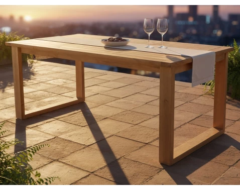 E-shop Záhradný jedálenský stôl Tegal 180x90 cm, teak%