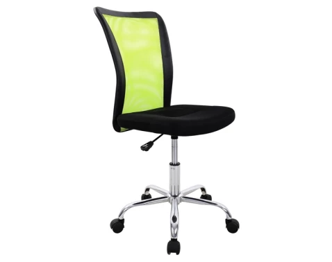 E-shop Kancelárska stolička Spirit, čierna/limetkovo zelená%