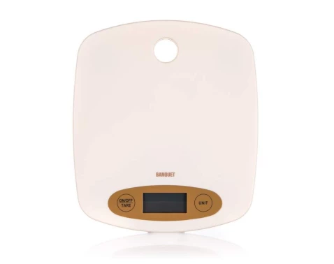 Kuchynská váha Culinaria 5 kg, krémová%