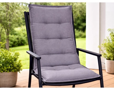 Záhradný polster Luxor 50x118 cm, antracitový%