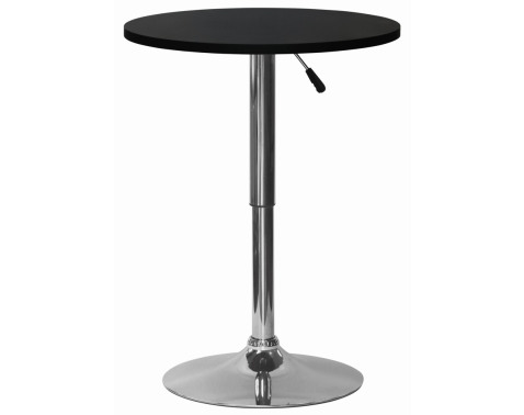 Okrúhly barový stôl Laurent 60 cm, čierny%