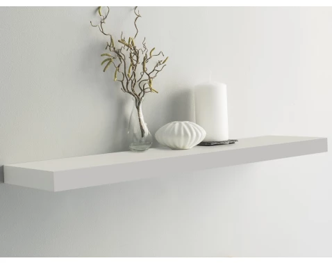 E-shop Polica na stenu Shelvy 80 cm, biela%
