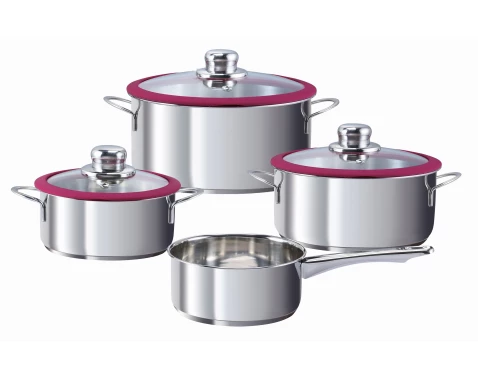 Sada hrncov (7 dielov) Berry, vínová%