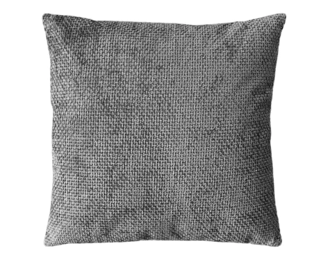 Dekoračný vankúš Chenille Cross 45x45 cm, šedý%