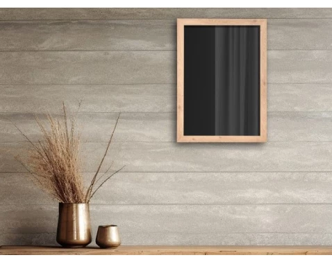 E-shop Nástenné zrkadlo Thea 48x68 cm, dub artisan%