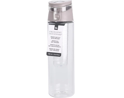 Športová fľaša s infuzérom Excellent, 700 ml%