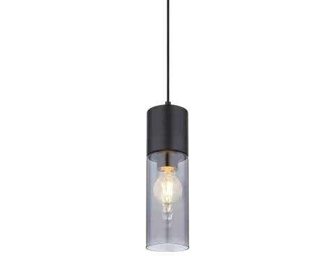 Závesná lampa Annika 9x153 cm, čierna%
