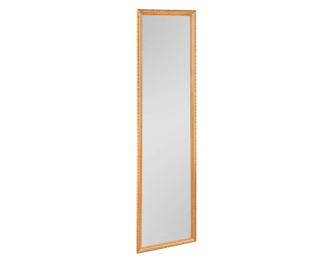 E-shop Nástenné zrkadlo Loreley 35x125 cm, drevený zlatý rám%