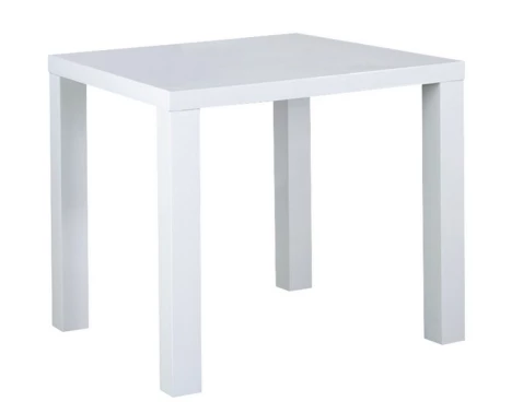 E-shop Jedálenský stôl Festim 80x80 cm, biely%