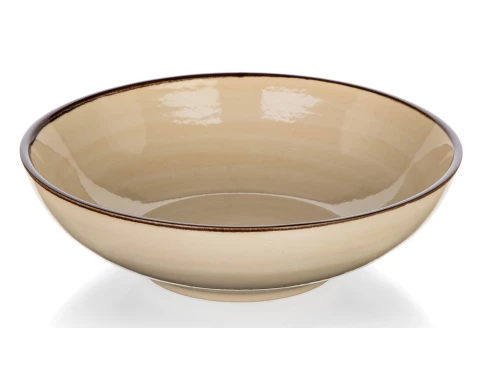 Hlboký tanier Palas 18 cm, krémový%