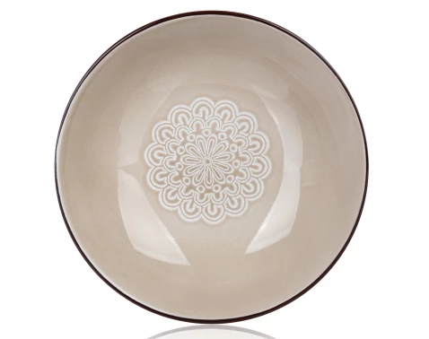Hlboký tanier Shape 20,4 cm, krajkový vzor%