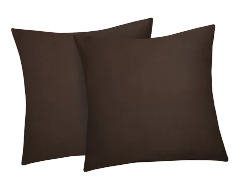 E-shop Obliečka na vankúš (2 ks) Satin 40x40 cm, hnedý%