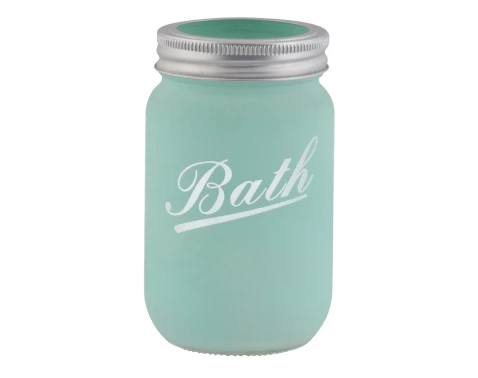 Koupeľňový pohárik Retro, mätová%