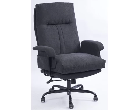 Kancelárske kreslo Alfredo, čierna látka%
