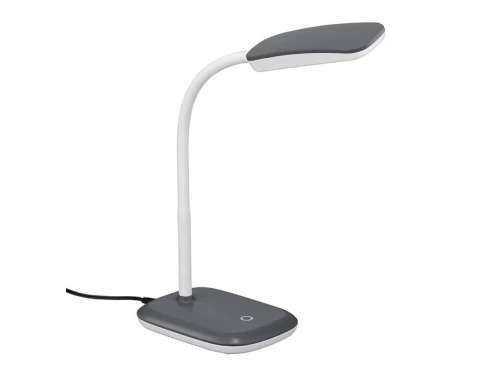 E-shop Stolná lampa Boa 52431187, šedobiela%