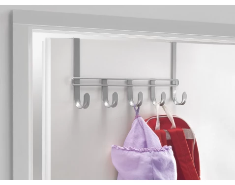 E-shop Závesná lišta na dvere Polytherm U 38 cm, strieborná mat%