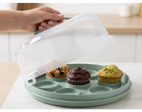 E-shop Dóza na tortu a muffiny Excellent 25x14 cm, mix farieb%